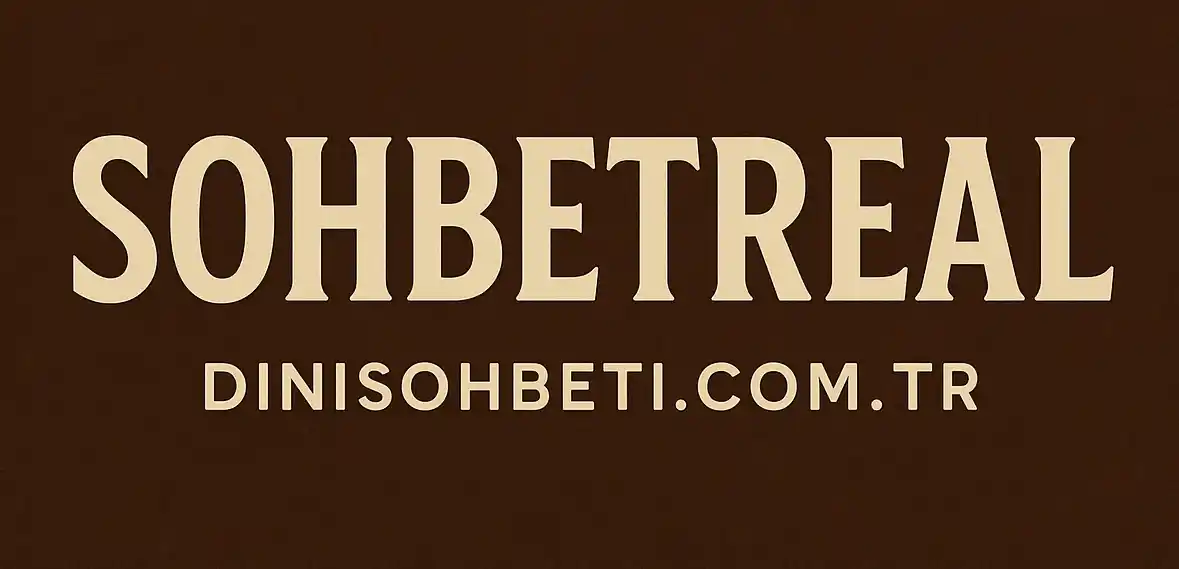 sohbetreal islami sohbet